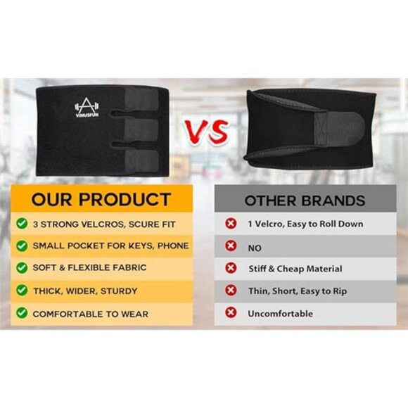 Waist Trimmer Belt Men Sweat Band Stomach Wrap Waist Trainer for Women - Picture 3 of 8